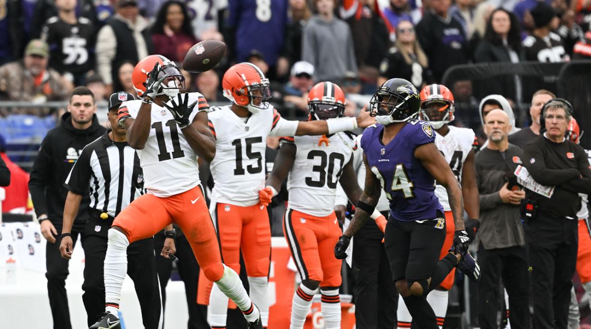 Cleveland Browns WR Donovan Peoples-Jones.